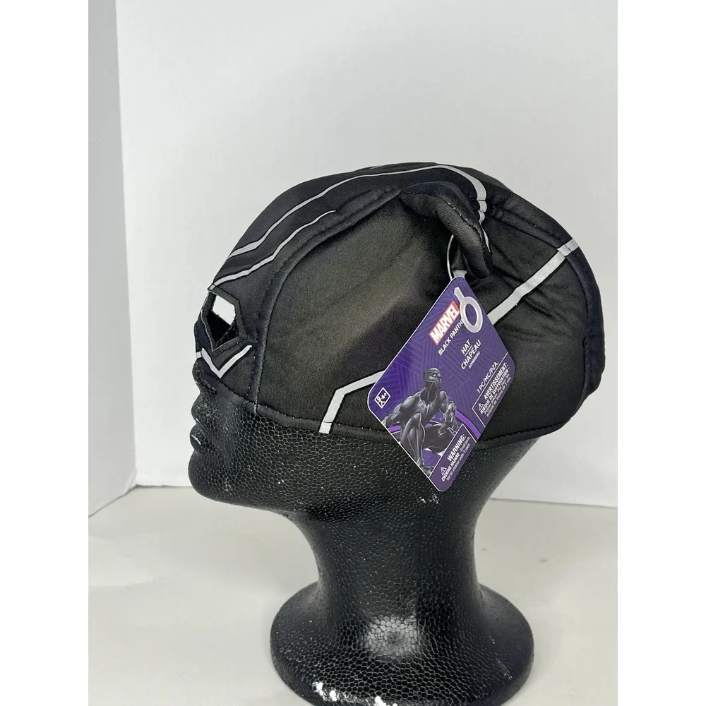 Black Panther Fabric Mask Marvel Halloween Child Costume Accessory